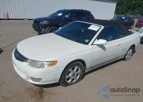 2001 Toyota Camry Solara Sle V6 from USA, damaged, VIN 2T1FF28P21C508306